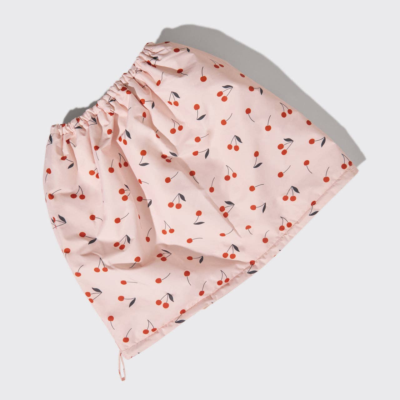 CHERRY PRINT SHOWER CAP