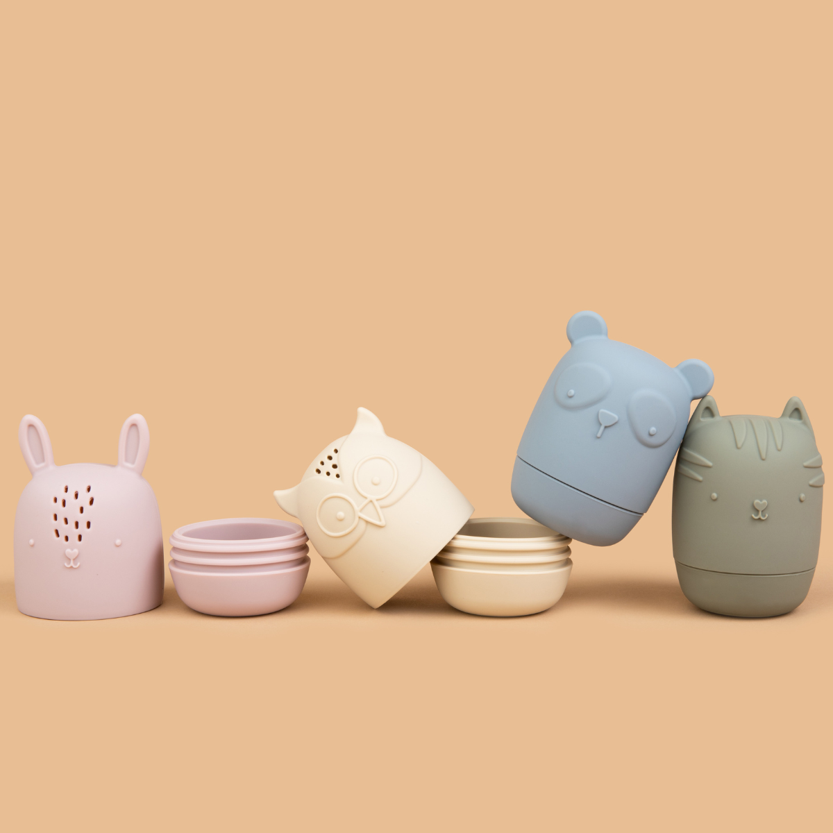 SILICONE BATH TOYS