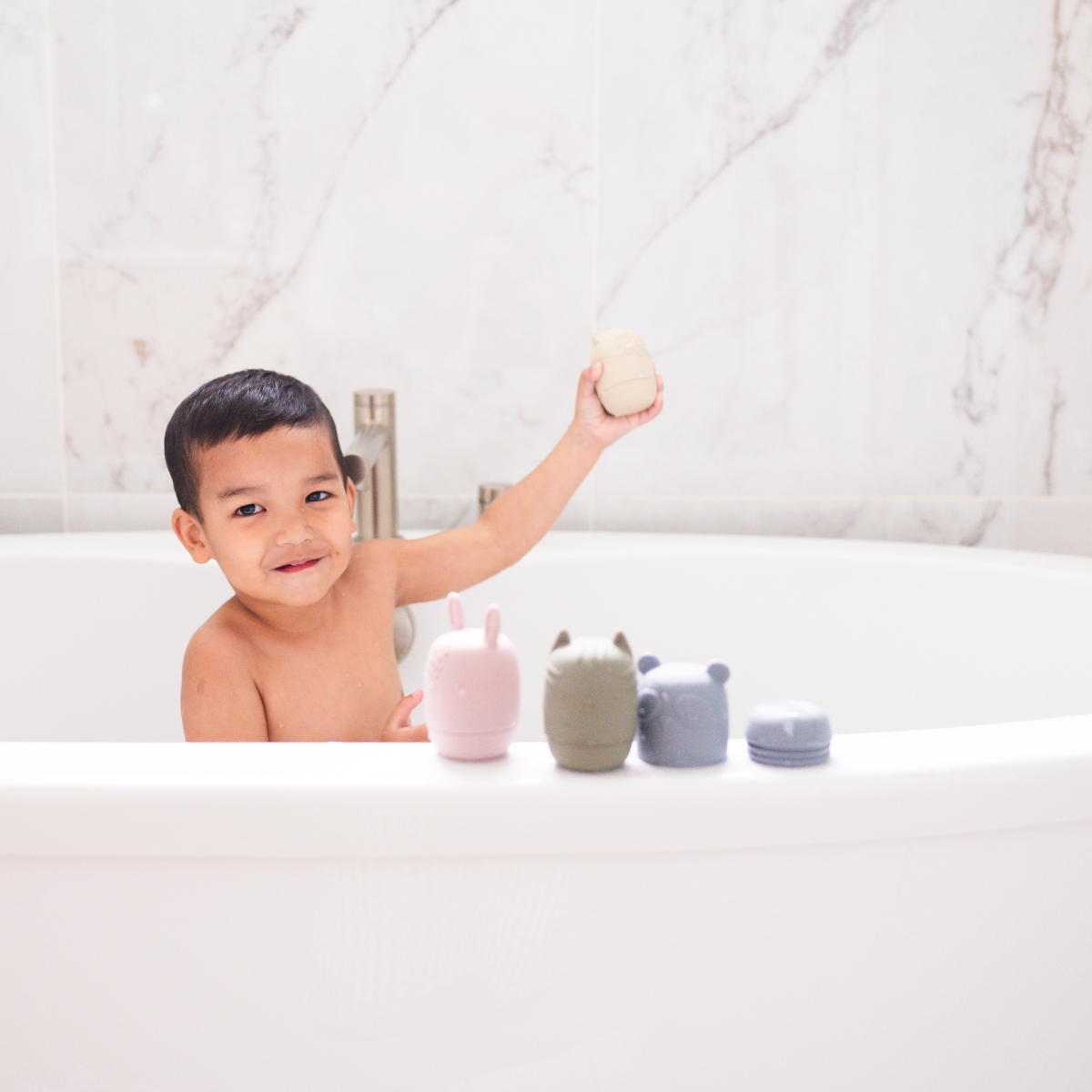 SILICONE BATH TOYS