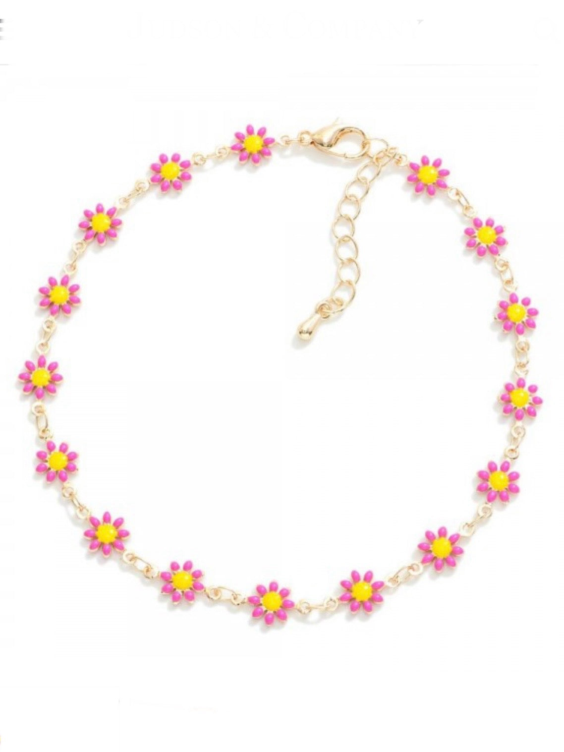 FLOWER ANKLET