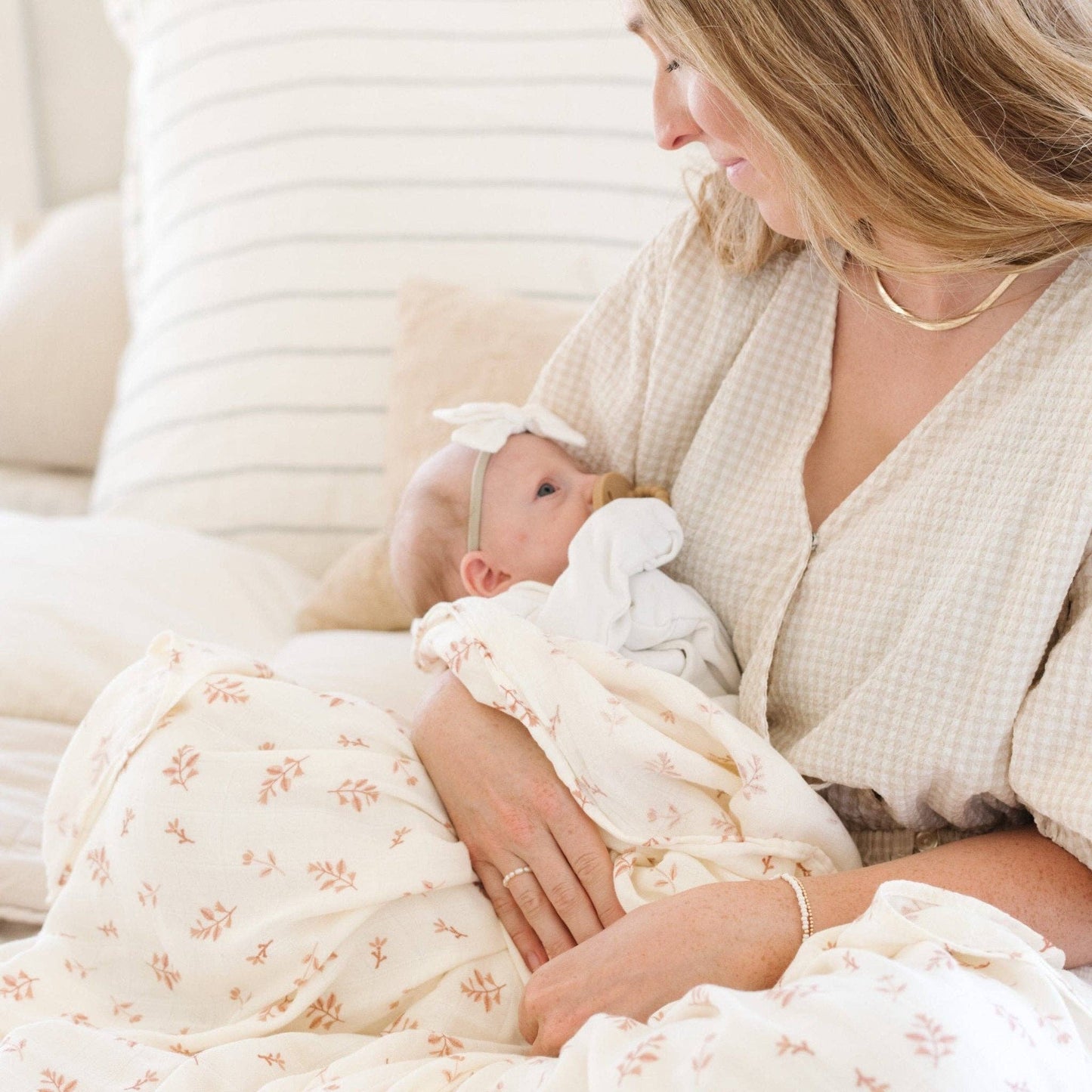 BAMBOO RAYON MUSLIN SWADDLES