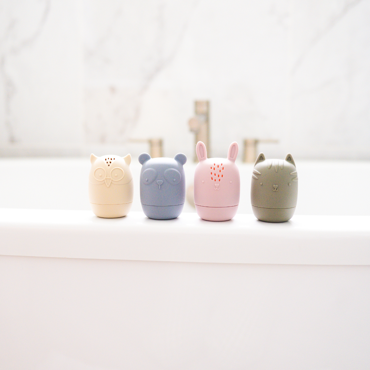 SILICONE BATH TOYS