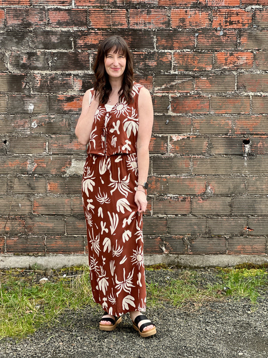 NAKIA VEST + SKIRT SET