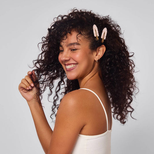 CHERRY CREASELESS CLIPS