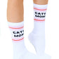 CAT MOM CREW SOCKS