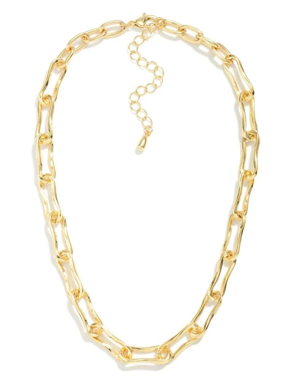 PEANUT CHAIN LINK NECKLACE