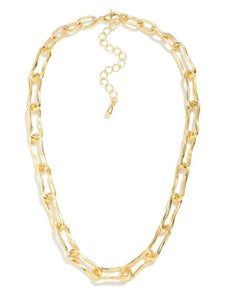 PEANUT CHAIN LINK NECKLACE