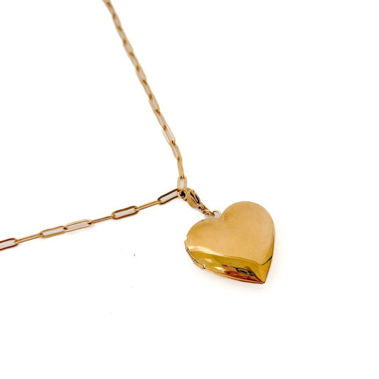 LOVESTRUCK HEART LOCKET NECKLACE
