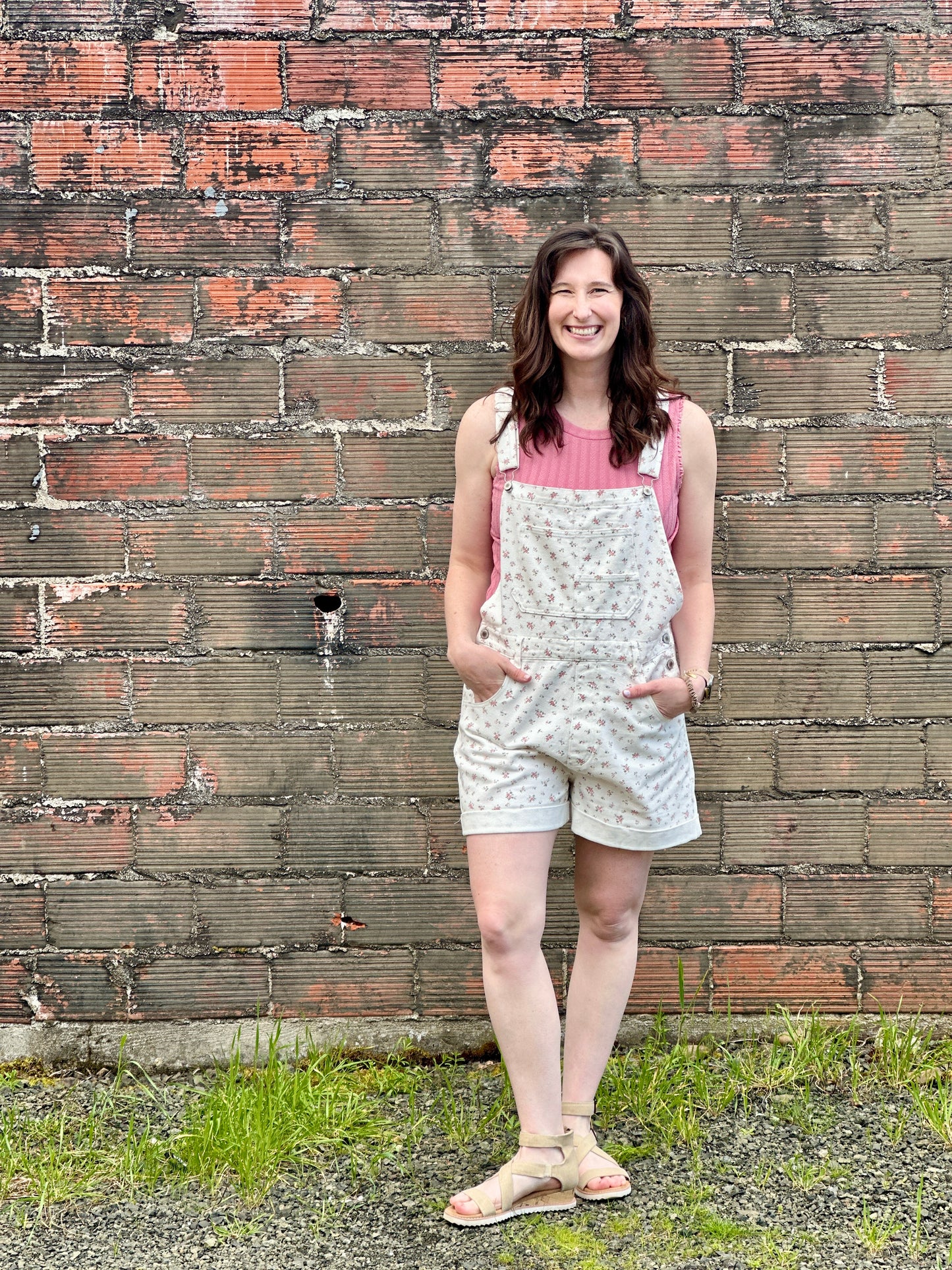 GRACIE SHORT OVERALLS