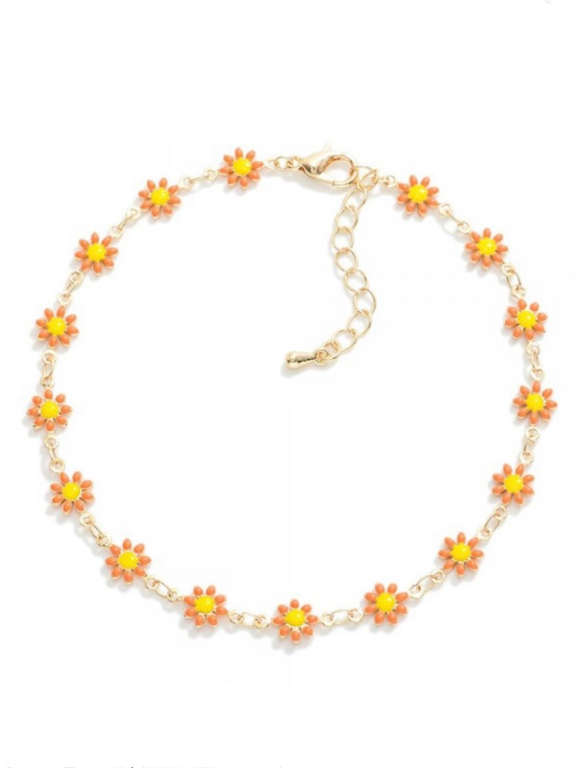 FLOWER ANKLET