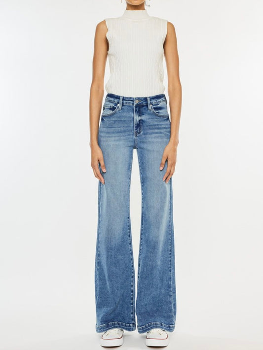 JADE WIDE LEG FLARE DENIM