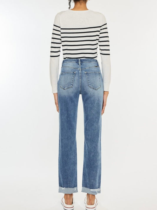 HARLOW SLIM STRAIGHT DENIM