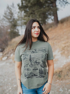 NATIONAL FOREST GRAPHIC T