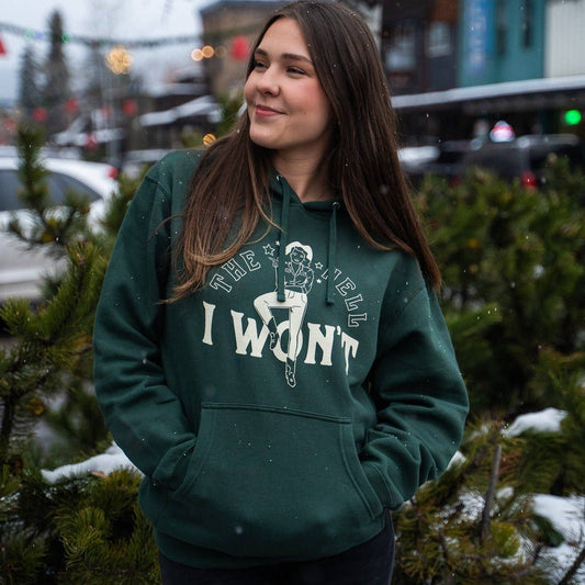 ALPINE GREEN UNISEX HOODIE