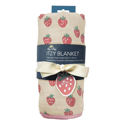 STRAWBERRY + CREME BLANKET