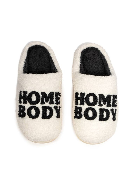 "HOME BODY" SLIPPERS