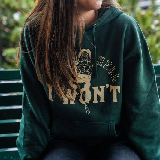 ALPINE GREEN UNISEX HOODIE