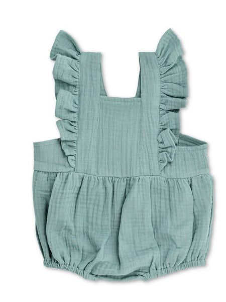 GRACIE FLUTTER SLEEVE ROMPER